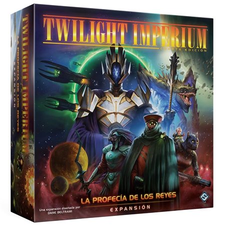 Jogo de tabuleiro Asmodee Twilight Imperium A Profecia da Expansão dos Reis