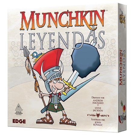 Jogo de tabuleiro Munchkin Legends Pegi 10