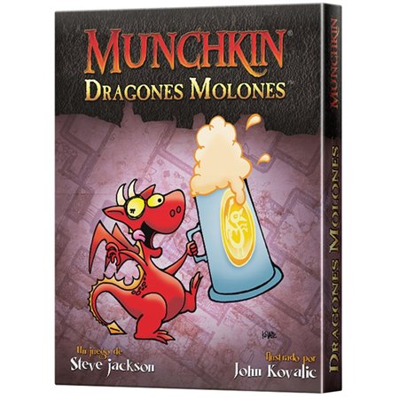 Jogo de tabuleiro Munchkin, dragões legais, pegi 10