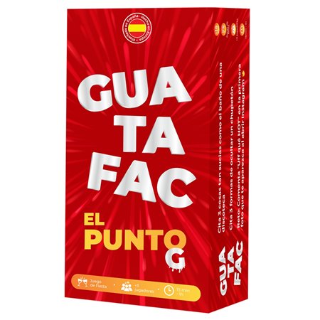 Jogo de tabuleiro Guatafac o ponto g pegi 16