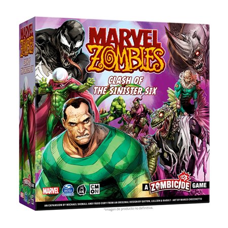 jogo de tabuleiro Marvel Zombies: Clash of the Sinister Six Pegi 14