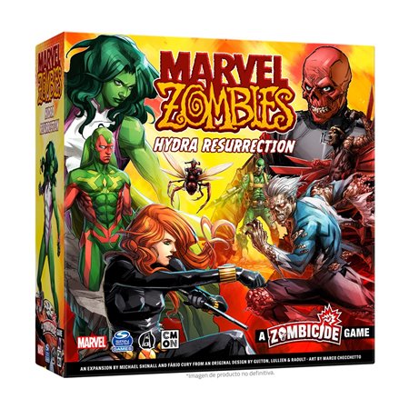 Jogo de tabuleiro Marvel Zombies: Hydra Ressurreição Pegi 14