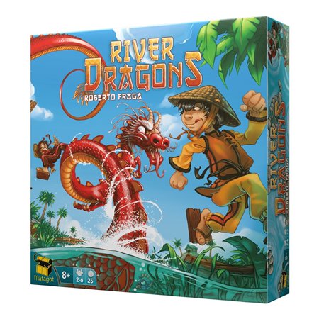 Jogo de tabuleiro River Dragons Pegi 8