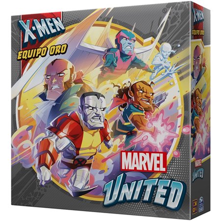 Jogo de tabuleiro Marvel United Team Gold Pegi 14