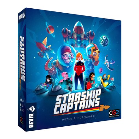 jogo de tabuleiro de capitães de nave estelar