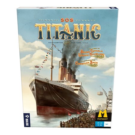 jogo de tabuleiro sos titanic