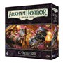 Jogo de tabuleiro Arkham Horror LCG, os investigadores da expansão do círculo quebrado recomendaram idade de 14 anos