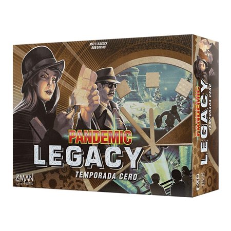 Jogo de tabuleiro Pandemic Legacy Season 0 recomendado para maiores de 14 anos