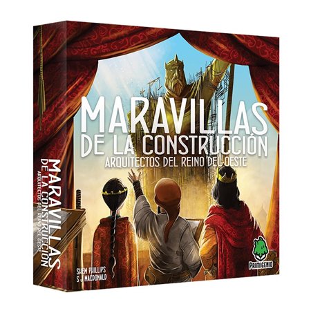 Jogo de tabuleiro Wonders of Construction recomendado para maiores de 12 anos