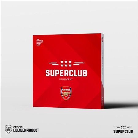 Kit de gerenciamento de arsenal do jogo de tabuleiro Superclub inglês