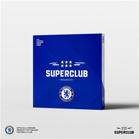 Kit de jogo de tabuleiro Superclub chelsea manager inglês