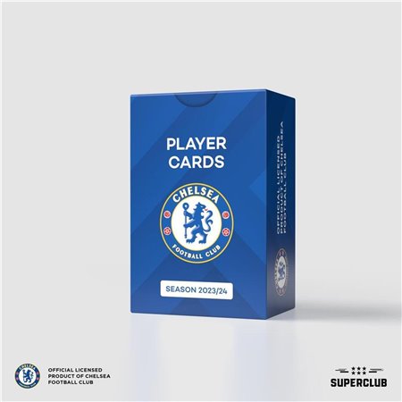 Jogo de tabuleiro de cartas de jogador do Superclub Chelsea 2023 - 24 inglês