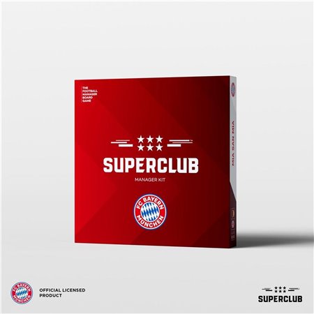 Jogo de tabuleiro Superclub kit de gerente do Bayern de Munique inglês