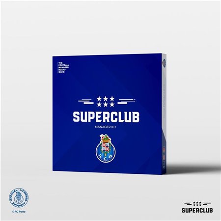 Superclub porto manager kit jogo de tabuleiro inglês