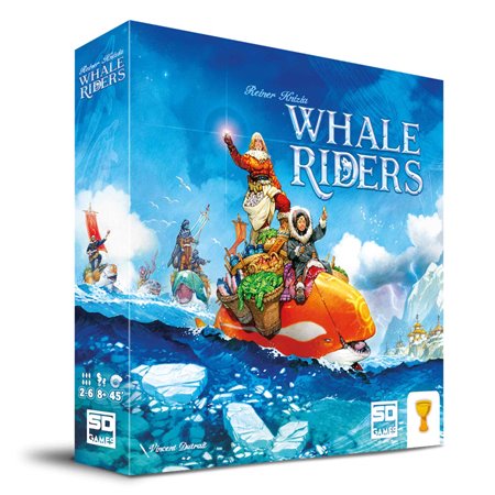 Jogo de tabuleiro Whale Riders Pegi 8