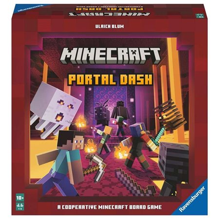 Ravensburger Minecraft Portal Dash Board Game (Ex Magma e Monstros)