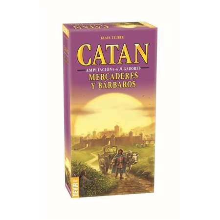 Jogo de tabuleiro Devir Catan Comerciantes e Bárbaros 5 - 6 jogadores