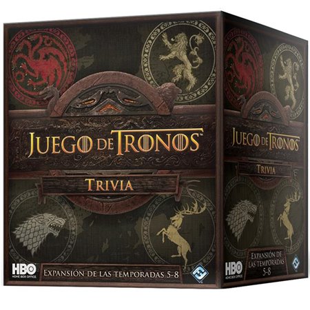 Jogo de tabuleiro Asmodee, jogo dos tronos, temporada de curiosidades 5 - 8 pegi 18