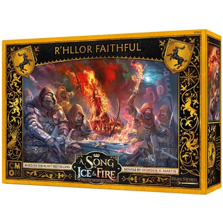 Jogo de tabuleiro Asmodee, uma canção de gelo e fogo: adeptos de r'hllor pegi 14