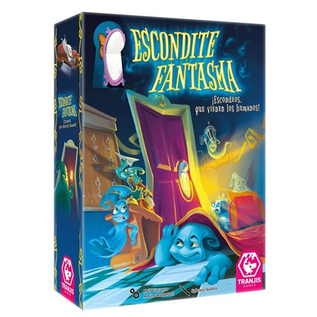 Jogo de tabuleiro esconde-esconde fantasma