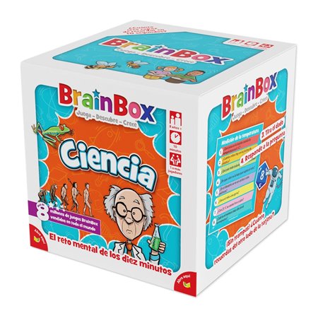 Jogo de tabuleiro científico Brainbox