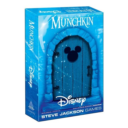 Jogo de tabuleiro Munchkin Disney Edition com idade recomendada de 10 anos (Inglês)