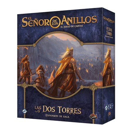 Jogo de tabuleiro jogo de cartas o Senhor dos Anéis a expansão da saga das duas torres idade recomendada 14 anos