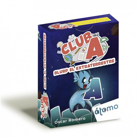 Jogo de tabuleiro atom games club a: blurp the extraterrestrial pegi 8