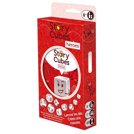 Jogo de tabuleiro Story Cubes Heroes Pegi 6