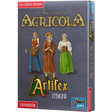 Jogo de tabuleiro agrícola: baralho artifex pegi 12