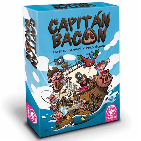 jogo de tabuleiro capitão bacon