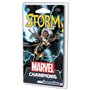 jogo de tabuleiro dos campeões da Marvel: tempestade 60 cartas pegi 14