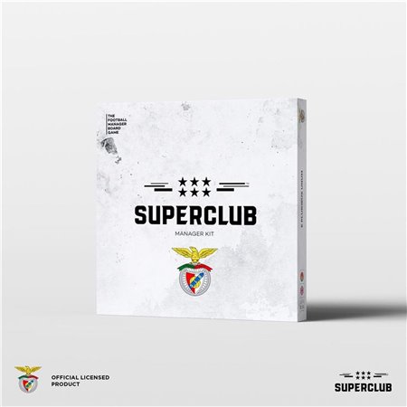 Kit de treinador do Superclub Benfica, jogo de tabuleiro inglês