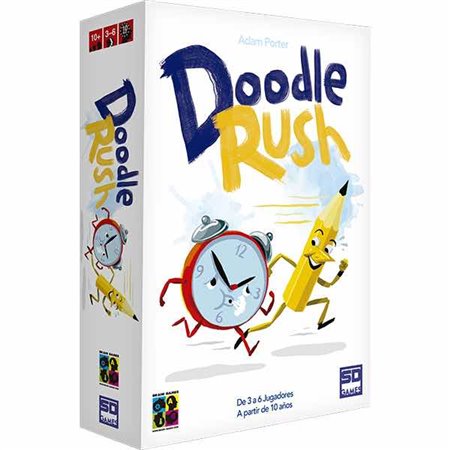 Jogo de tabuleiro Doodle Rush Pegi 10