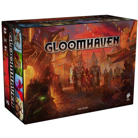 Jogo de tabuleiro Gloomhaven 2 edição pegi 14