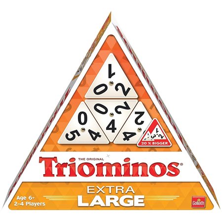 jogo de tabuleiro triominos extra grande pegi 6