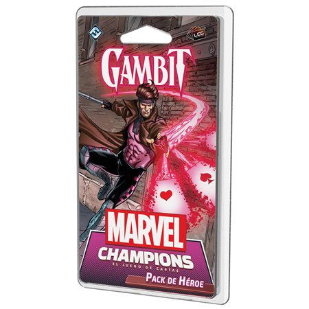 Jogo de tabuleiro Marvel Champions Gambit recomendado aos 14 anos