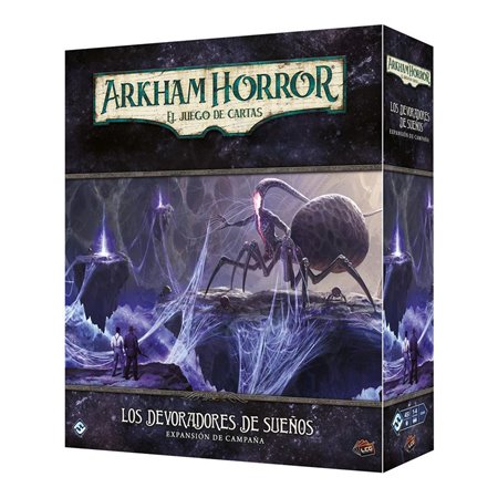 Jogo de tabuleiro Arkham Horror LCG, campanha de expansão Dream Eaters, idade recomendada de 14 anos