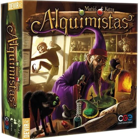 Jogo de tabuleiro Devir alquimistas pegi 13