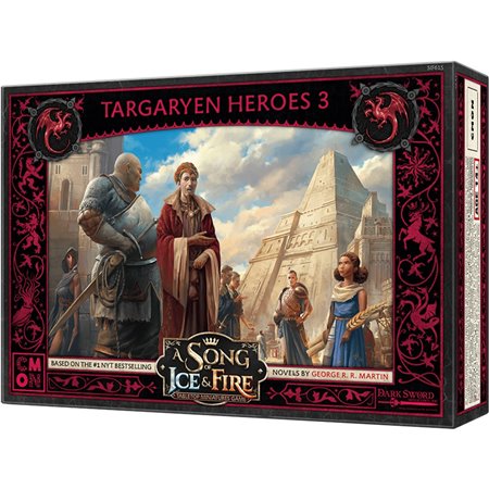 Jogo de tabuleiro As Crônicas de Gelo e Fogo Targaryen Heroes III Pegi 14