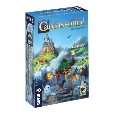 Névoa do jogo de tabuleiro Devir Carcassonne em Carcassonne