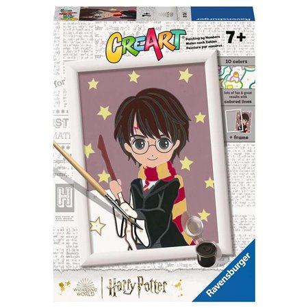 Kit para pintar com números Ravensburger Creat Série E Harry Potter: Harry