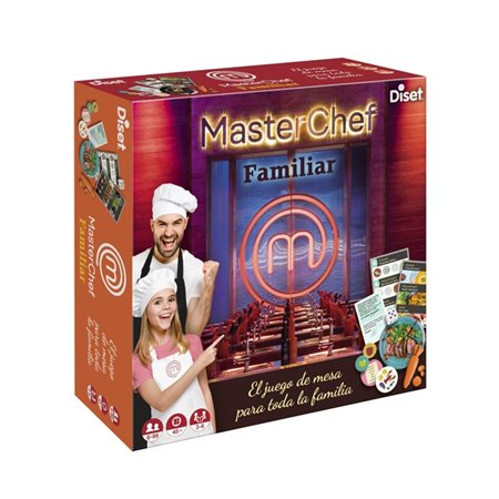 Jogo de tabuleiro masterchef da família Pegi 10