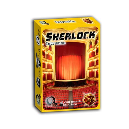 Jogo de tabuleiro GDM Sherlock: Intrusão Pegi 10