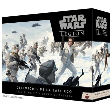 Jogo de tabuleiro Star Wars Legion: Defensores da Eco Base Pegi 14