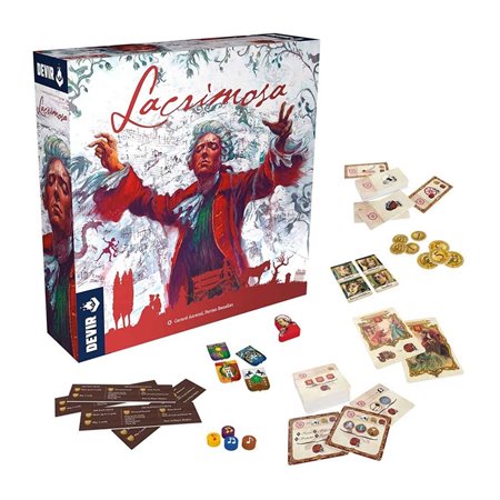 Jogo de tabuleiro Devir lacrimosa