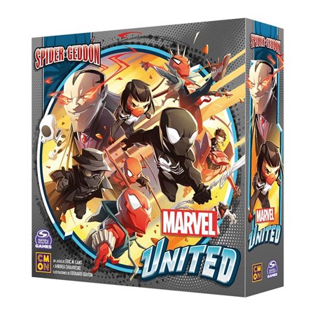 jogo de tabuleiro Marvel United Spider - Geddon