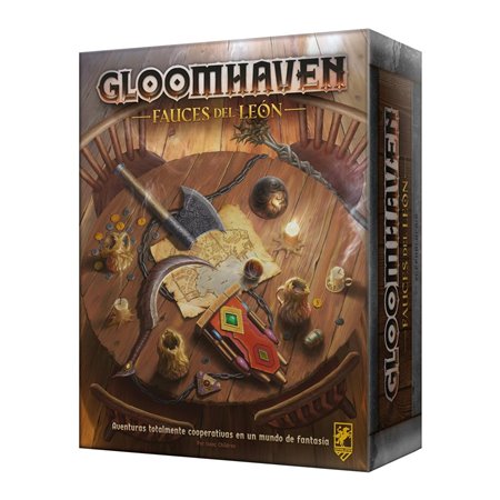 Jogo de tabuleiro Mandíbulas do Leão Pegi 14 de Gloomhaven