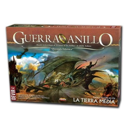 Jogo de tabuleiro Devir a guerra do anel