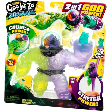 Figura Goo Jit Zu - Pacote Duplo Bowlbreath Hero (Novo)